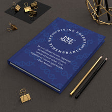Indigo Hardcover Journal with Spiritual Message