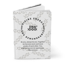 White Hardcover Journal with Spiritual Message
