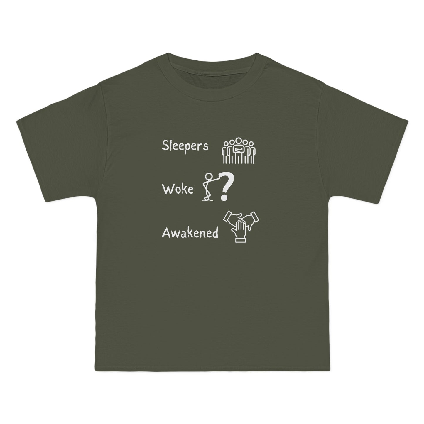 Awakened Stages Baggy Unisex T-Shirt – 100% Cotton
