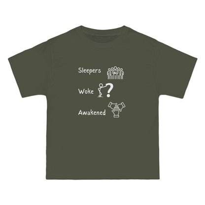 Awakened Stages Baggy Unisex T-Shirt – 100% Cotton