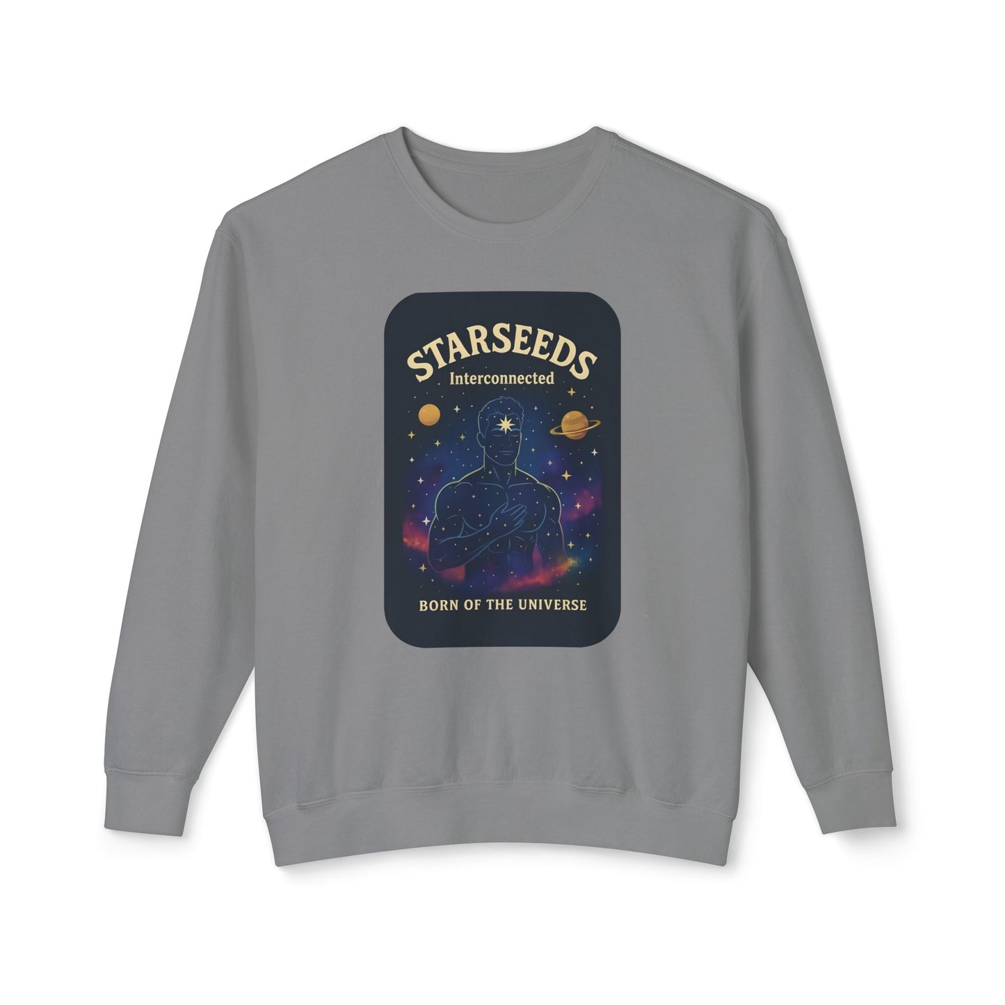 Starseed Masc Lightweight Unisex Sweatshirt – 100% Cotton