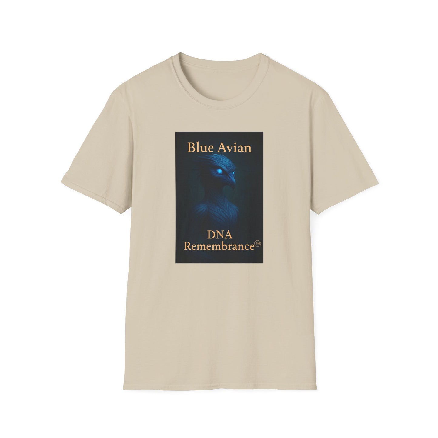 Blue Avian Wide Eye | Unisex T-Shirt - 100% Cotton