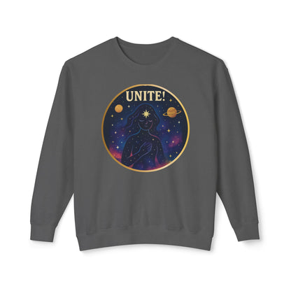 Unite Divine Fem Lightweight Unisex Sweatshirt – 100% Cotton