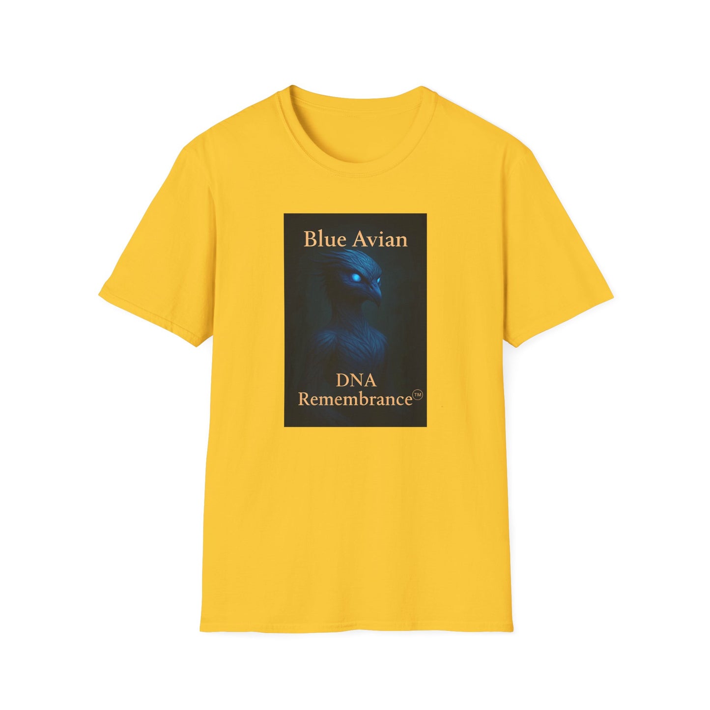 Blue Avian Wide Eye | Unisex T-Shirt - 100% Cotton