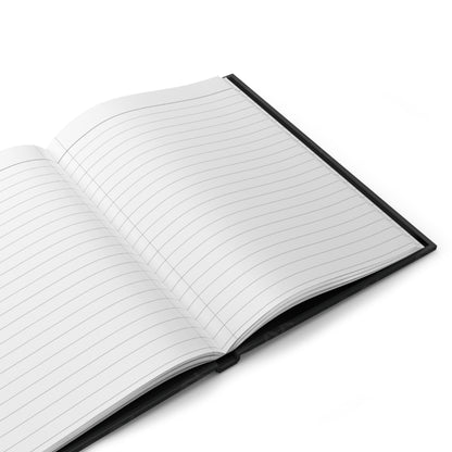 Love and Learn: Black Hardcover Journal