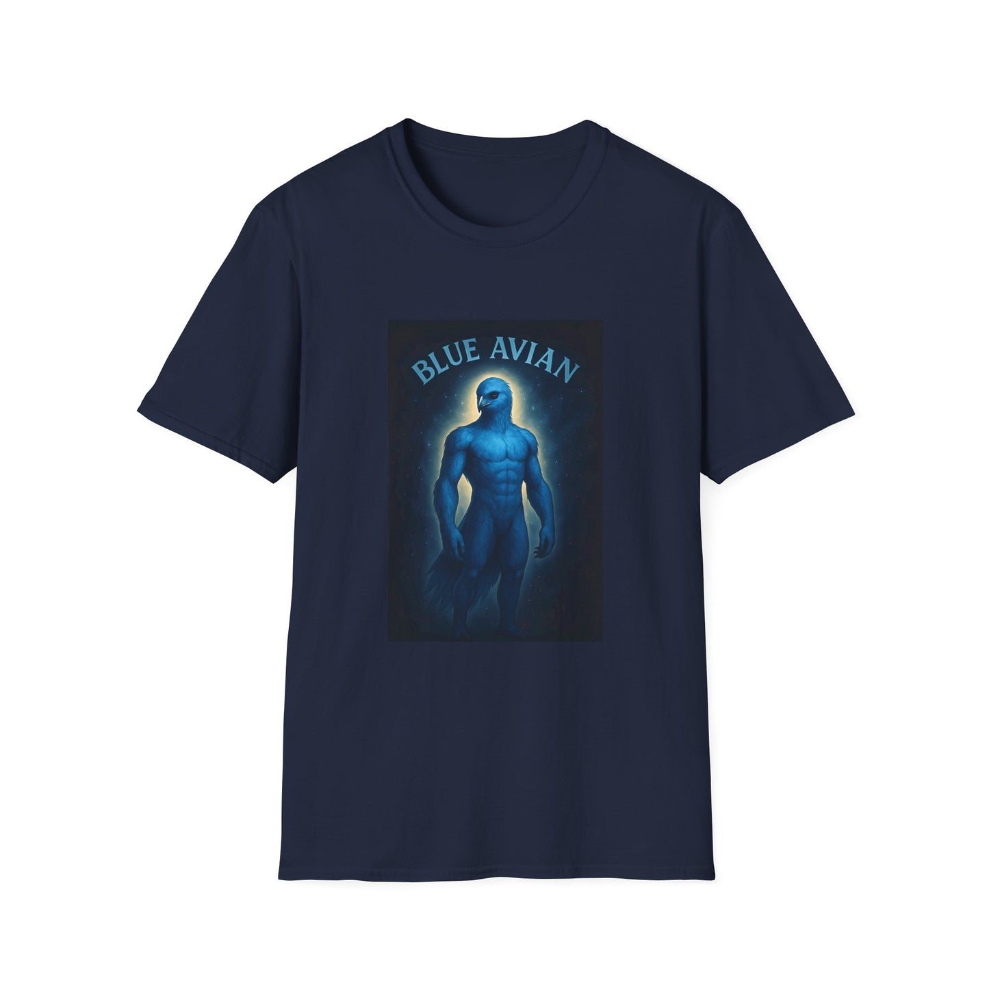 Blue Avian Power Unisex T-Shirt - 100% Cotton