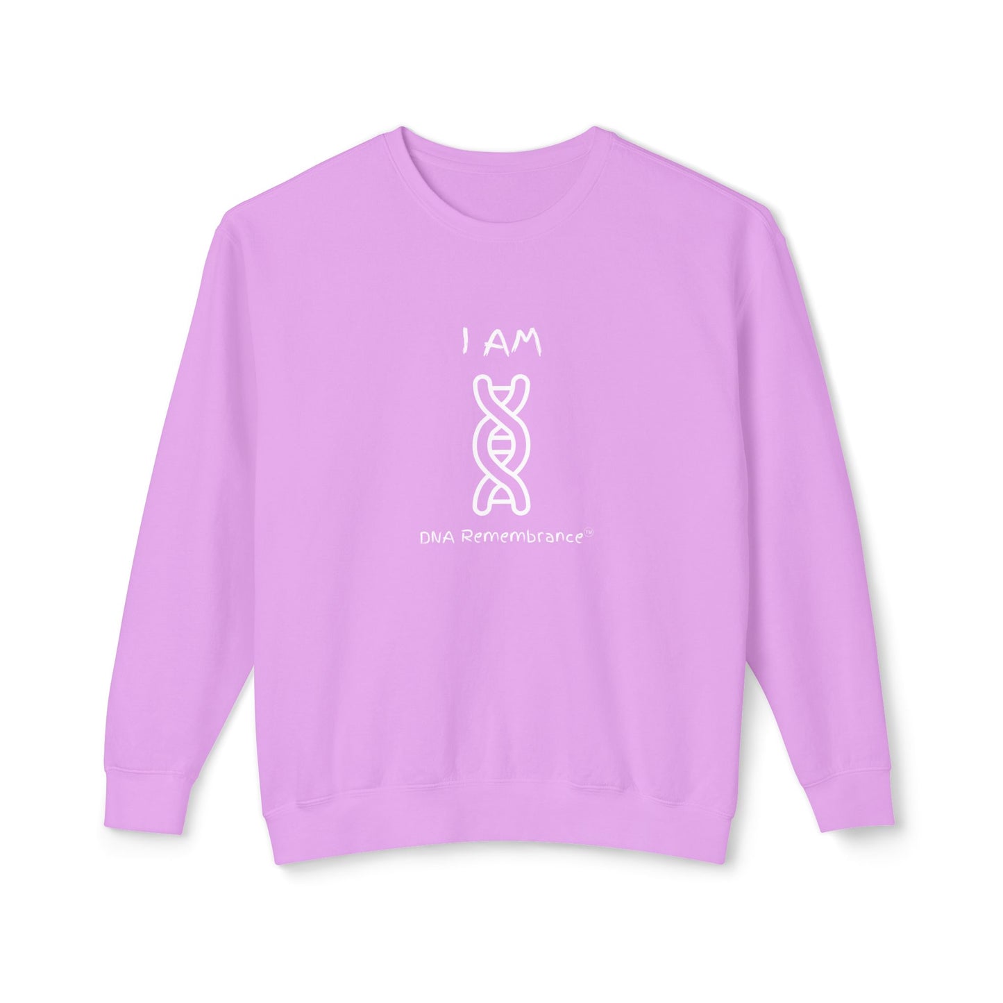I Am DNA Remembrance | Lightweight Unisex Sweatshirt (100% Cotton)