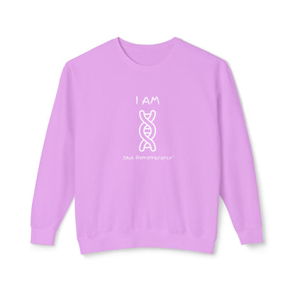 I Am DNA Remembrance | Lightweight Unisex Sweatshirt (100% Cotton)