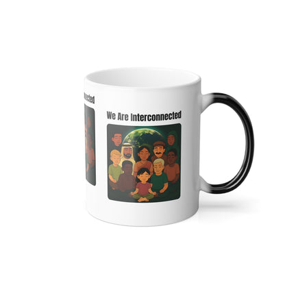 We Are Interconnected Color-Changing Affirmation Mug