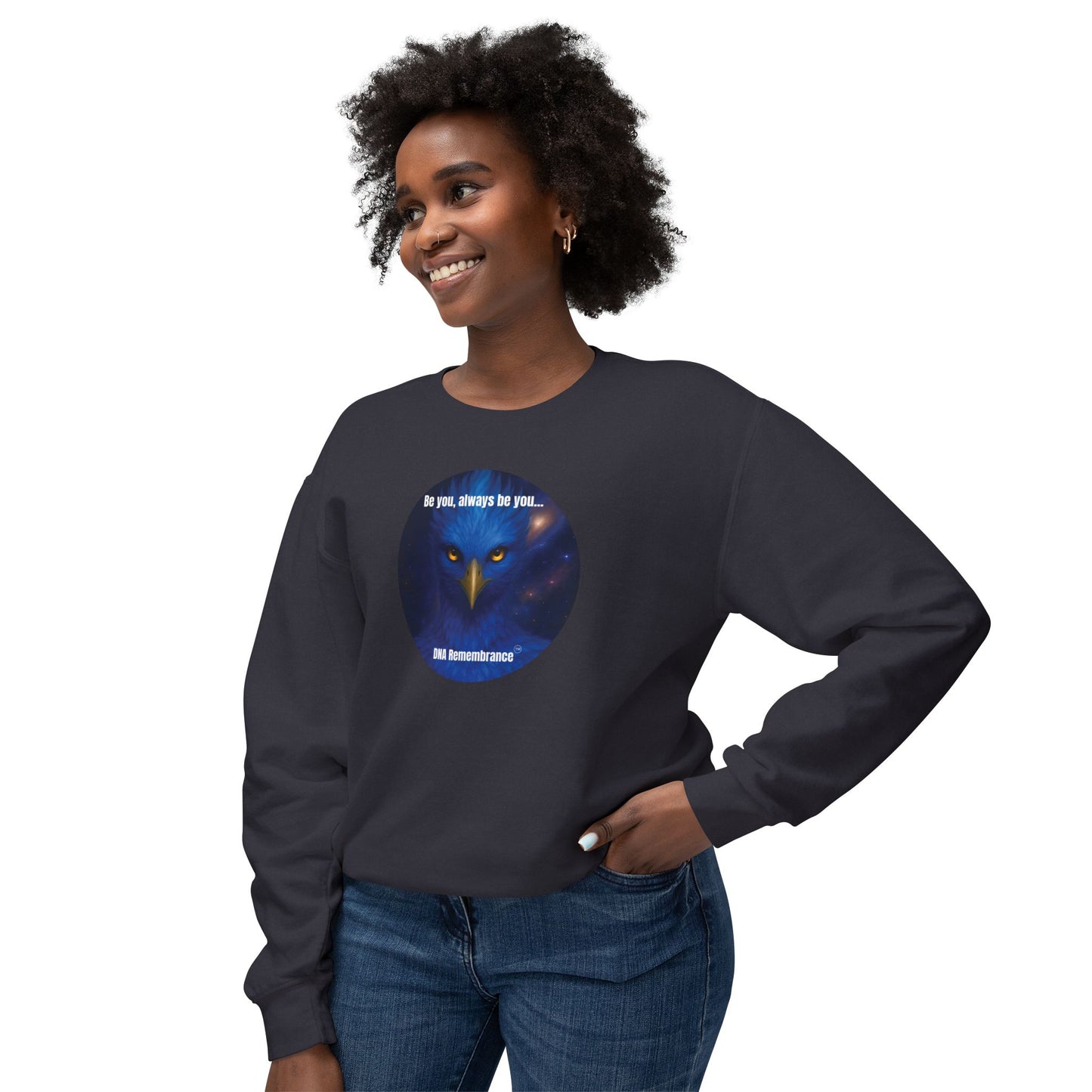 Blue Avian Always Be You | Starfire Energy Sweatshirt - 100% Cotton