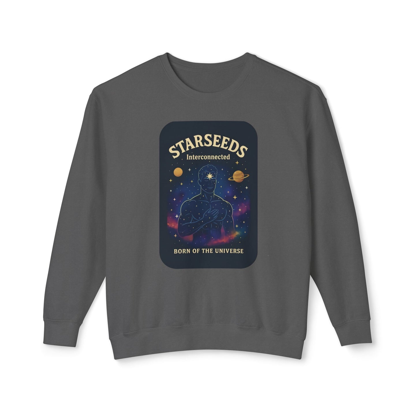 Starseed Masc Lightweight Unisex Sweatshirt – 100% Cotton