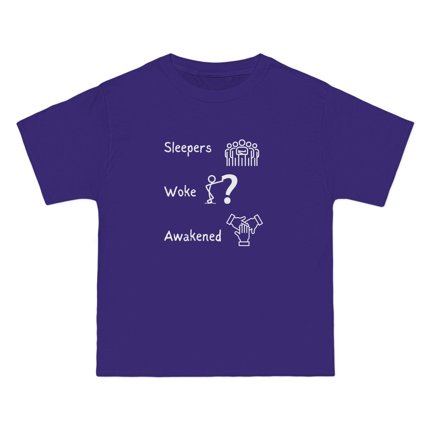 Awakened Stages Baggy Unisex T-Shirt – 100% Cotton