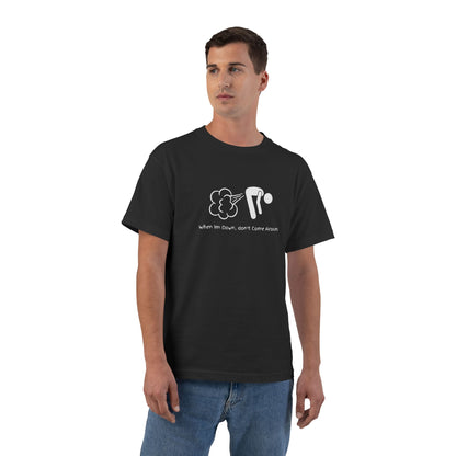 When Down Baggy Unisex T-Shirt – 100% Cotton