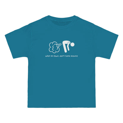 When Down Baggy Unisex T-Shirt – 100% Cotton