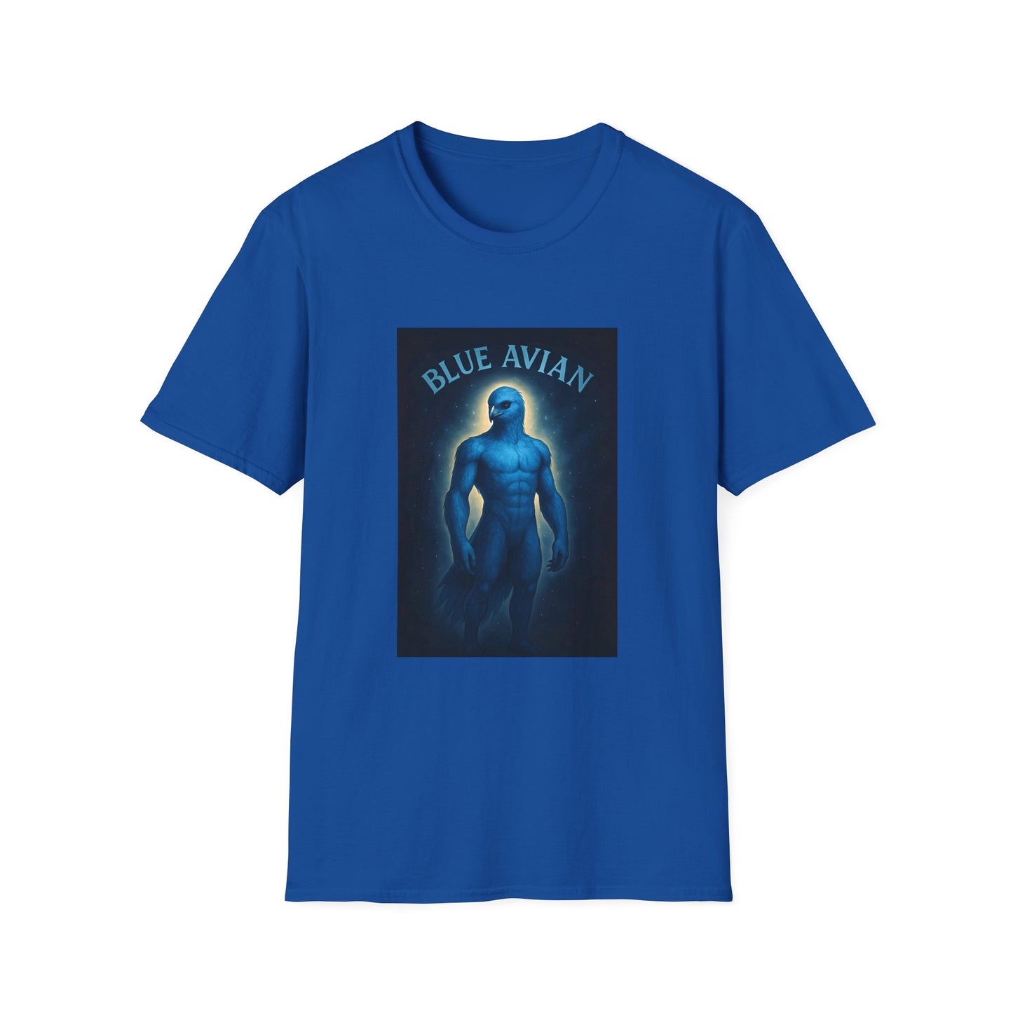 Blue Avian Power | T-Shirt - 100% Cotton