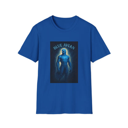 Blue Avian Power | T-Shirt - 100% Cotton
