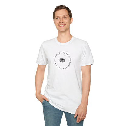 Divine Energy & DNA Remembrance Logo | T-Shirt – 100% Cotton