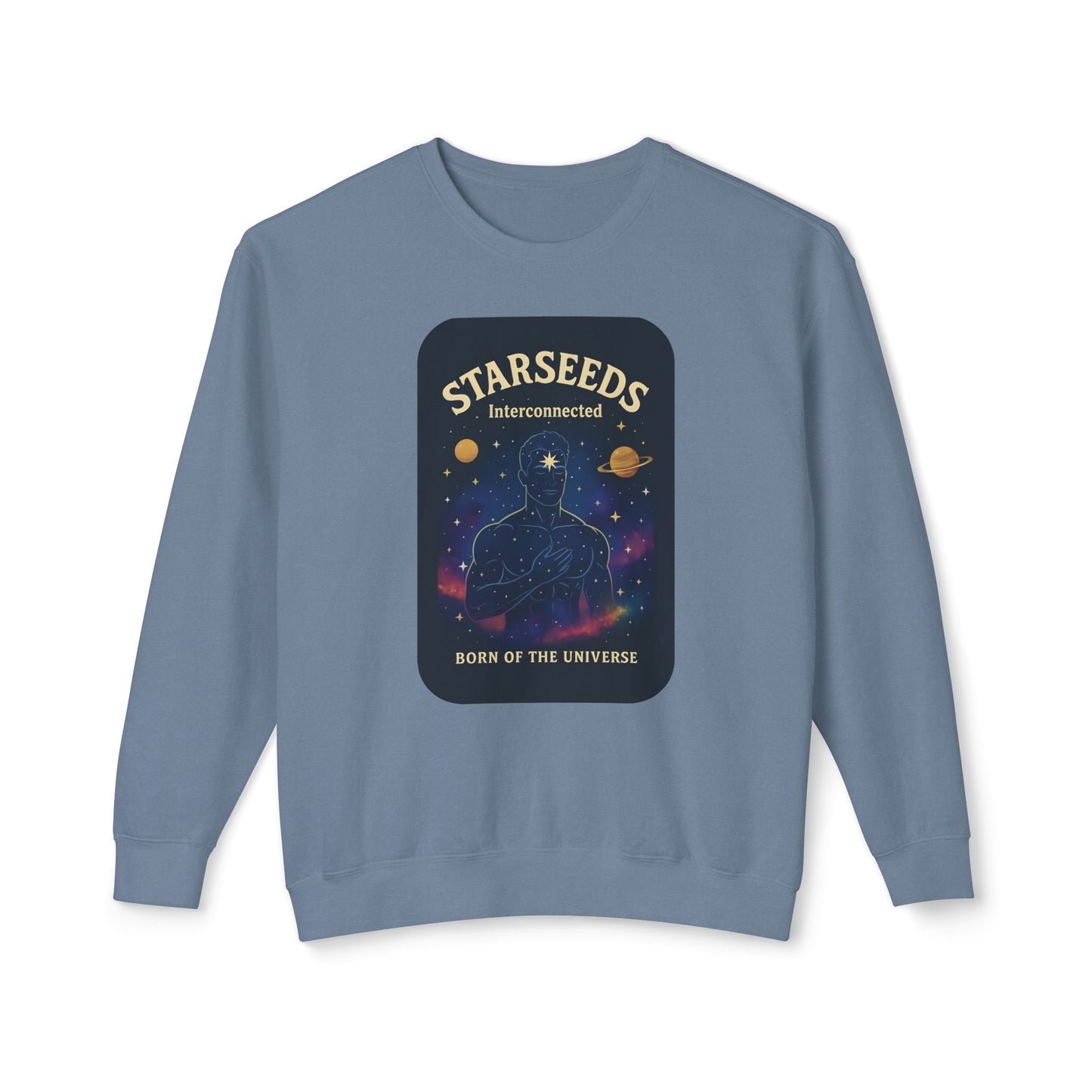 Starseed Masc Lightweight Unisex Sweatshirt – 100% Cotton