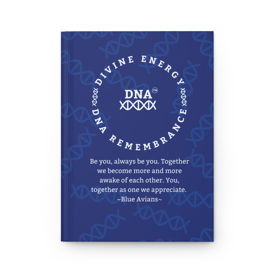 Indigo Hardcover Journal with Spiritual Message