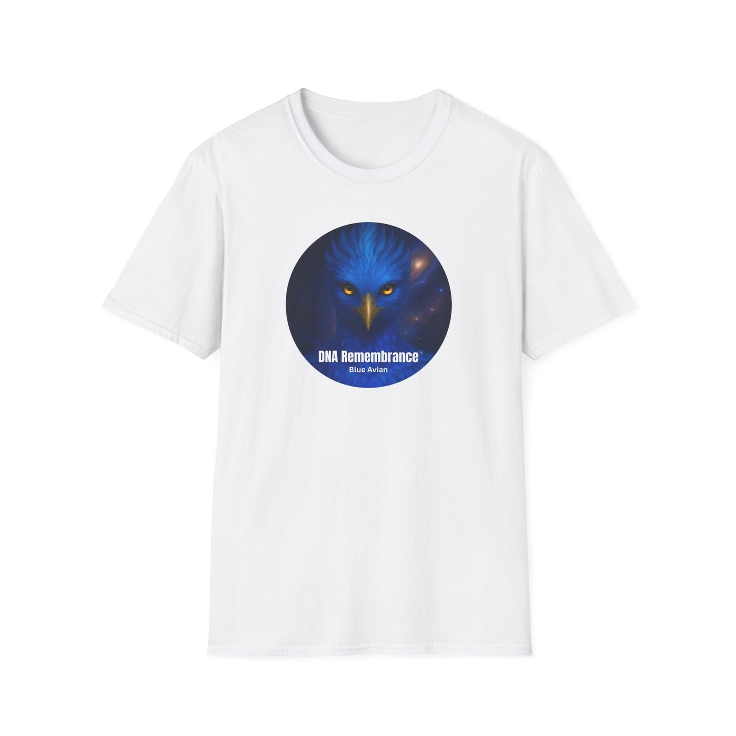 Blue Avian Starseed T-Shirt – 100% Cotton