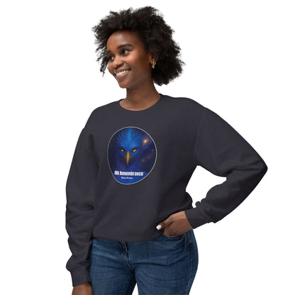 Blue Avian Starseed Sweatshirt – 100% Cotton