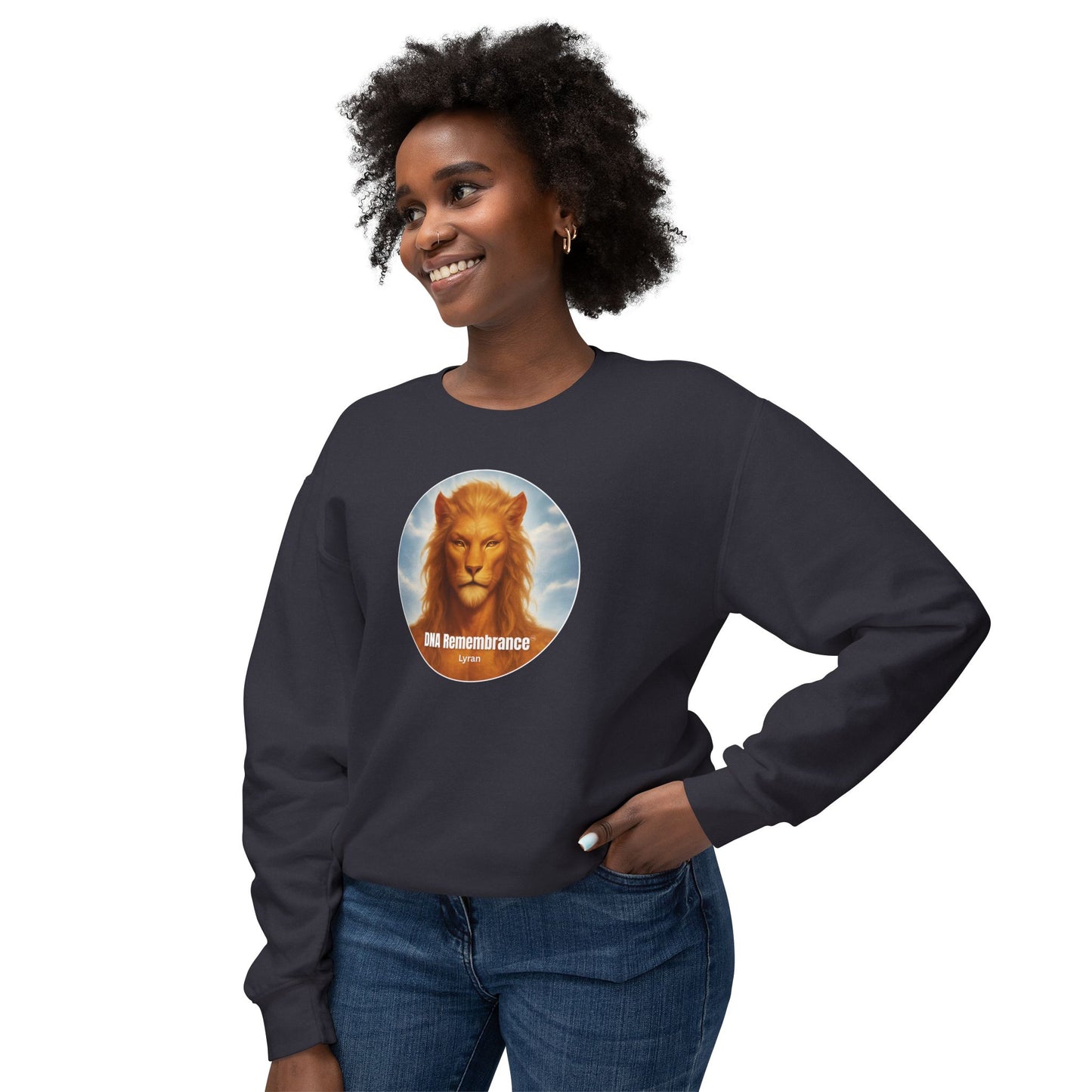 Lyran (Male) Starseed Unisex Sweatshirt – 100% Cotton