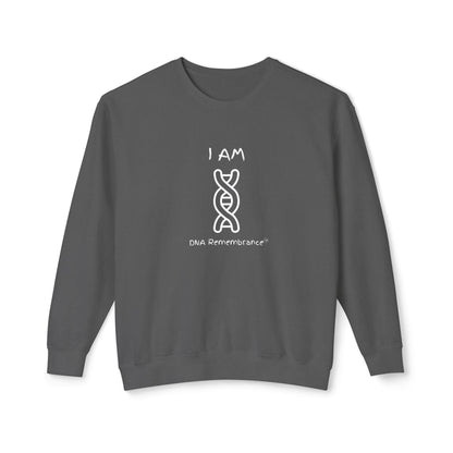 I Am DNA Remembrance | Lightweight Unisex Sweatshirt (100% Cotton)