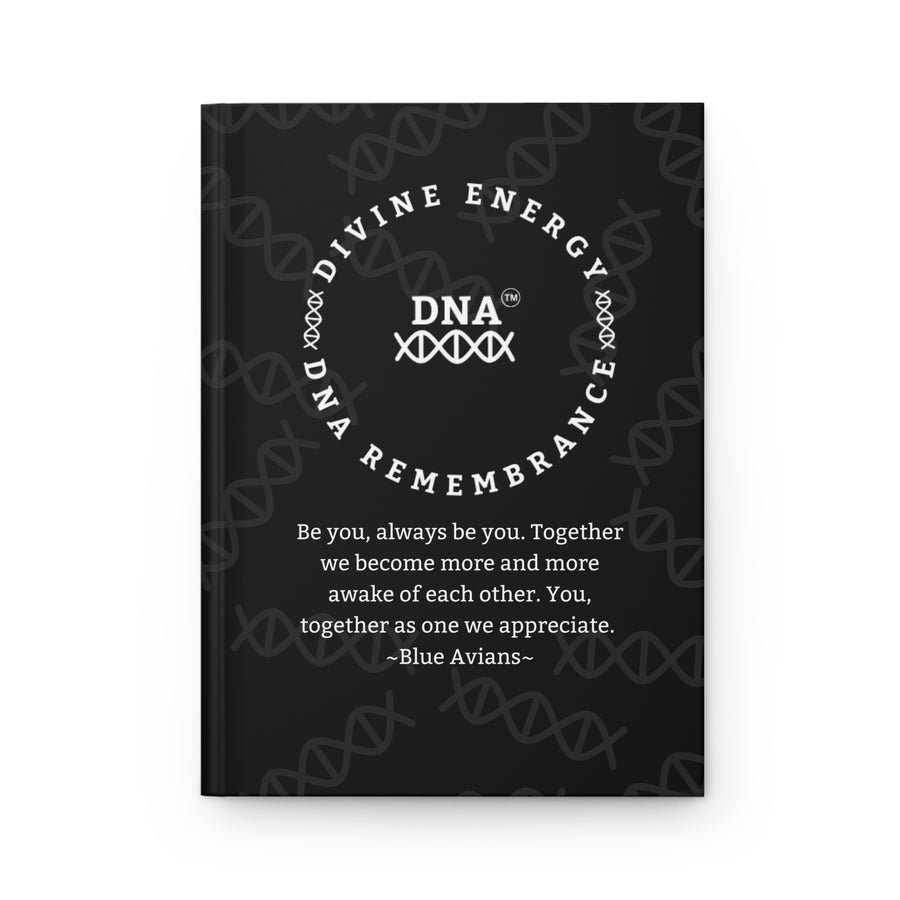 Black Hardcover Journal with Spiritual Message