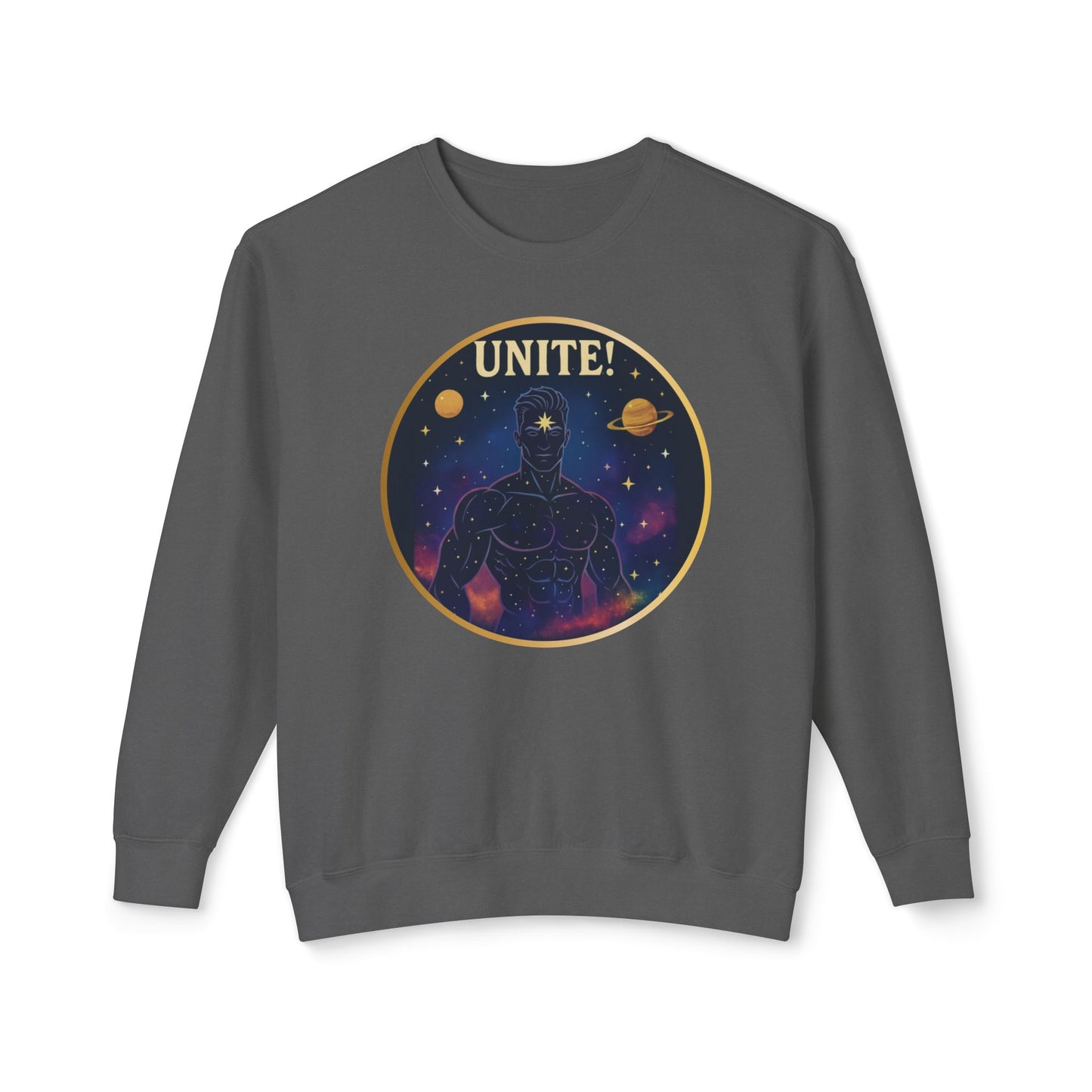 Unite Divine Masc Lightweight Unisex Sweatshirt – 100% Cotton