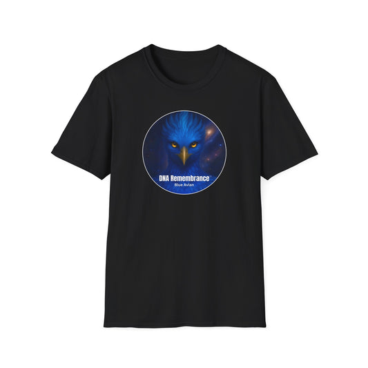 Blue Avian Starseed T-Shirt – 100% Cotton