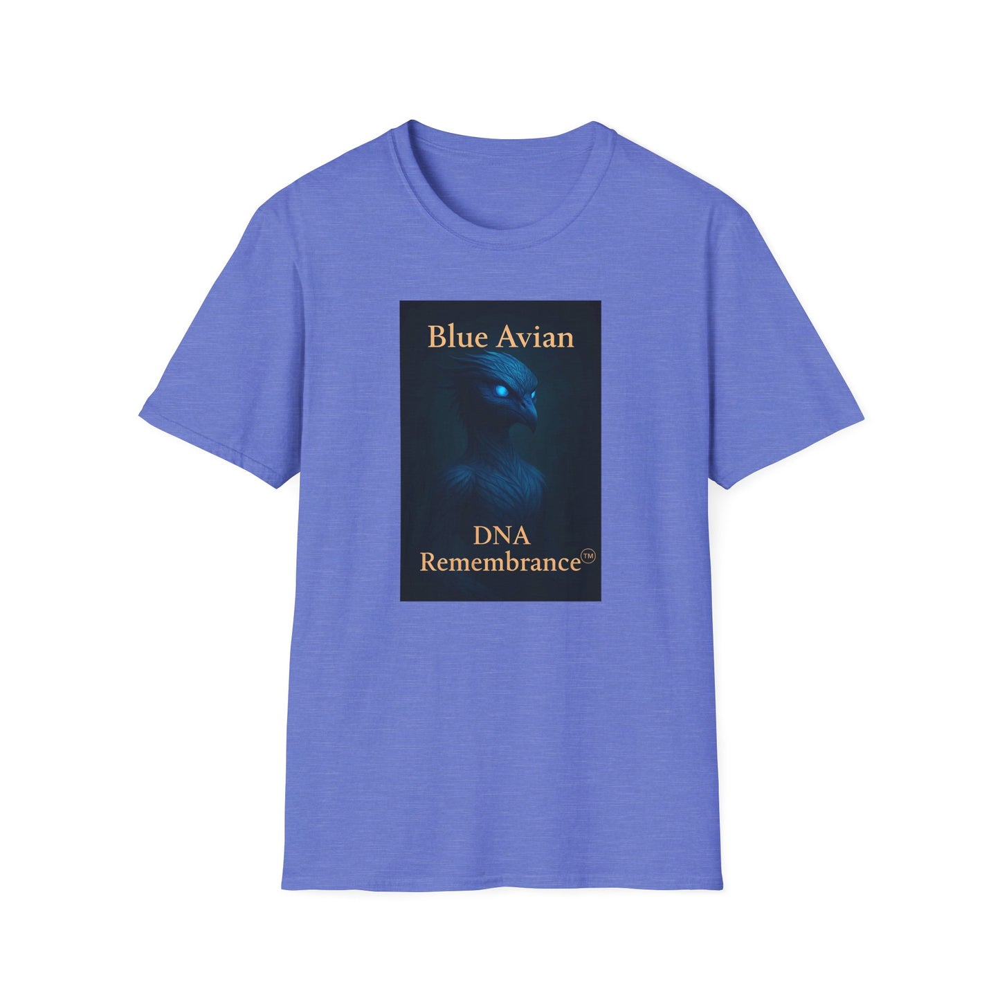 Blue Avian Wide Eye | Unisex T-Shirt - 100% Cotton