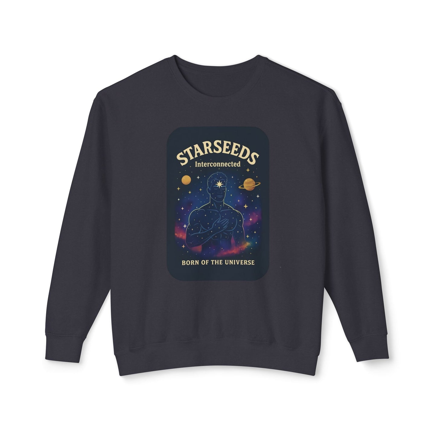 Starseed Masc Lightweight Unisex Sweatshirt – 100% Cotton