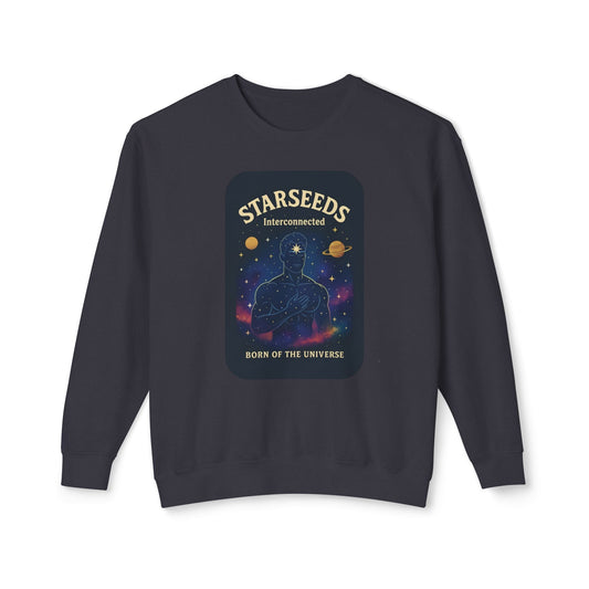 Starseed Masc Lightweight Unisex Sweatshirt – 100% Cotton