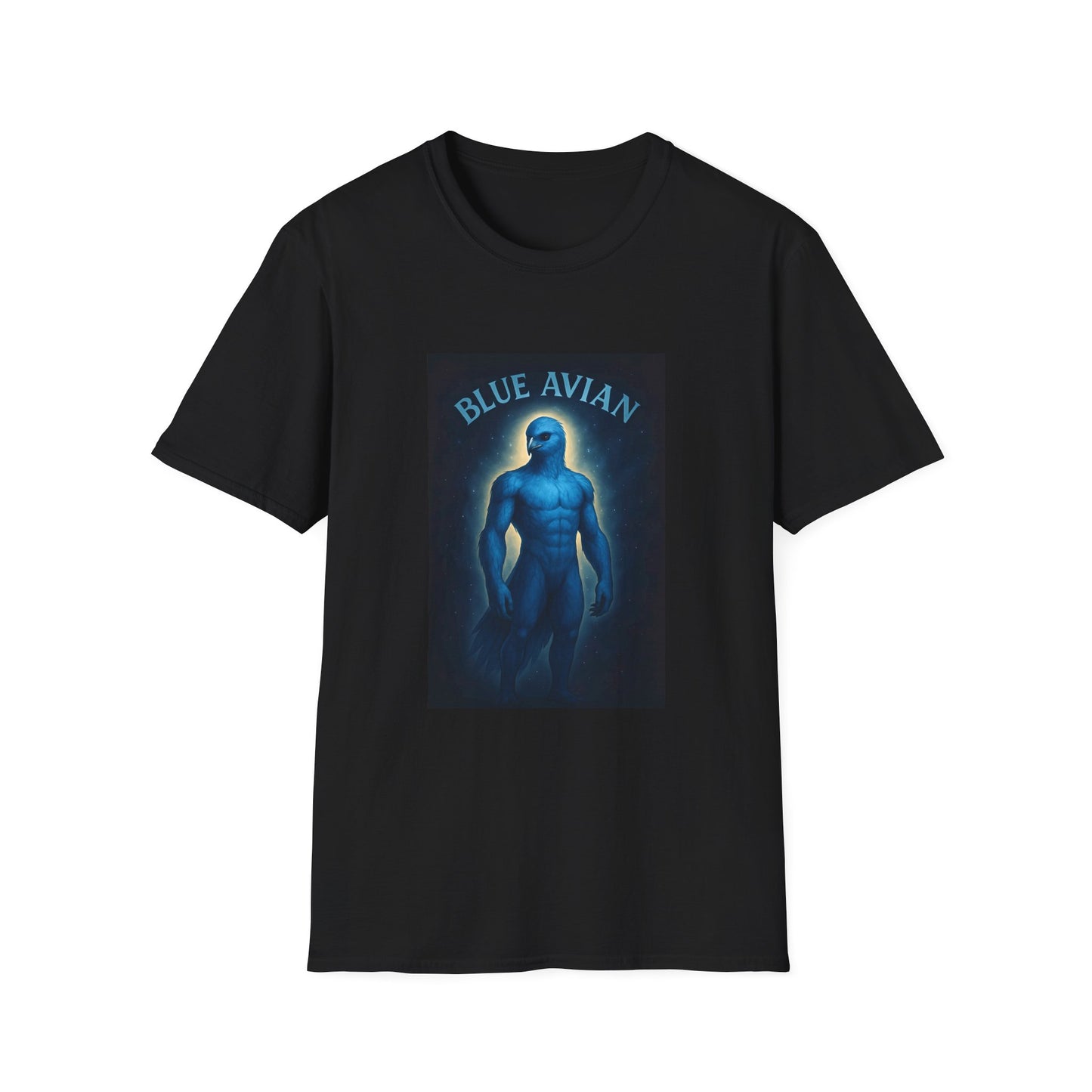 Blue Avian Power Unisex T-Shirt - 100% Cotton