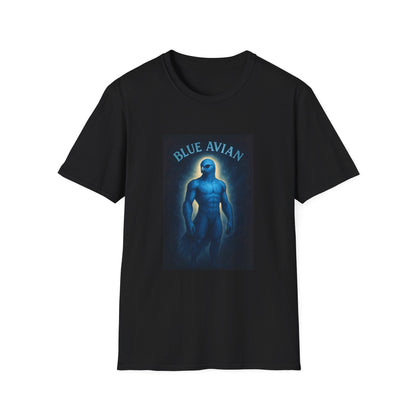Blue Avian Power Unisex T-Shirt - 100% Cotton