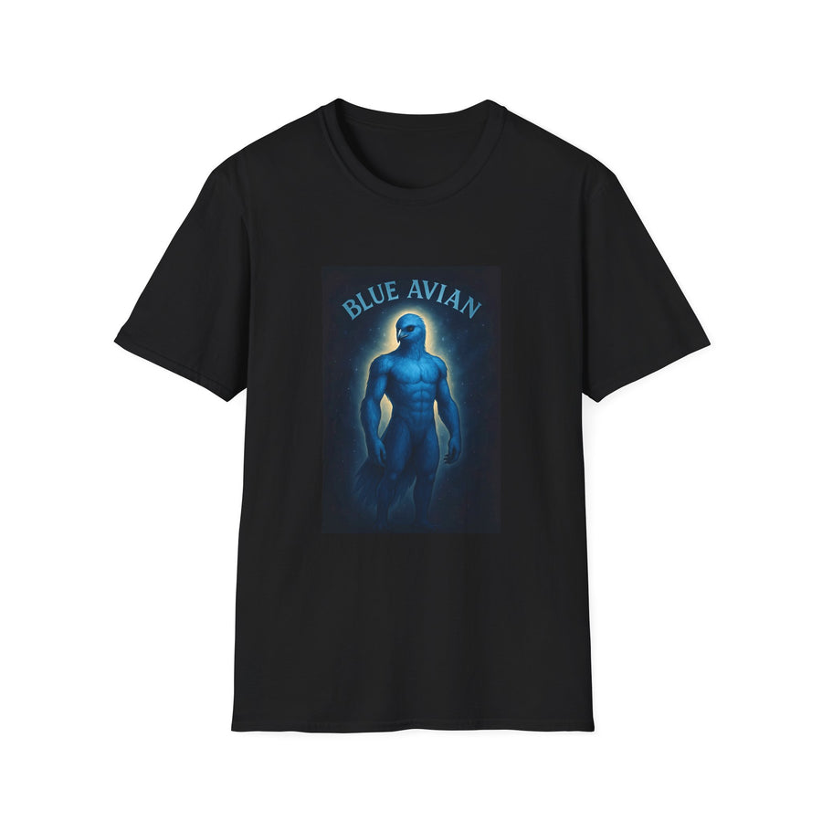 Blue Avian Power Unisex T-Shirt - 100% Cotton