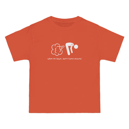 When Down Baggy Unisex T-Shirt – 100% Cotton