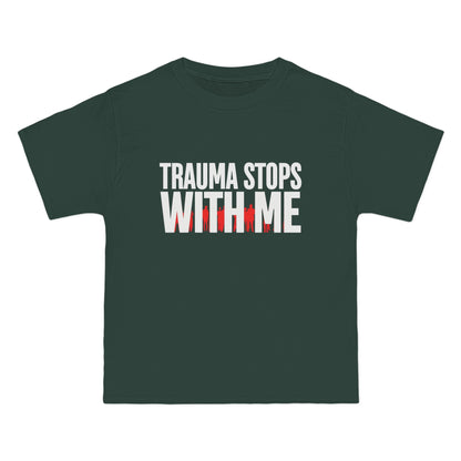 Trauma Stops with Me T-Shirt – 100% Cotton Beefy-T®