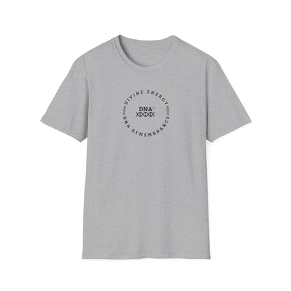 Divine Energy & DNA Remembrance Logo Unisex T-Shirt – 100% Cotton