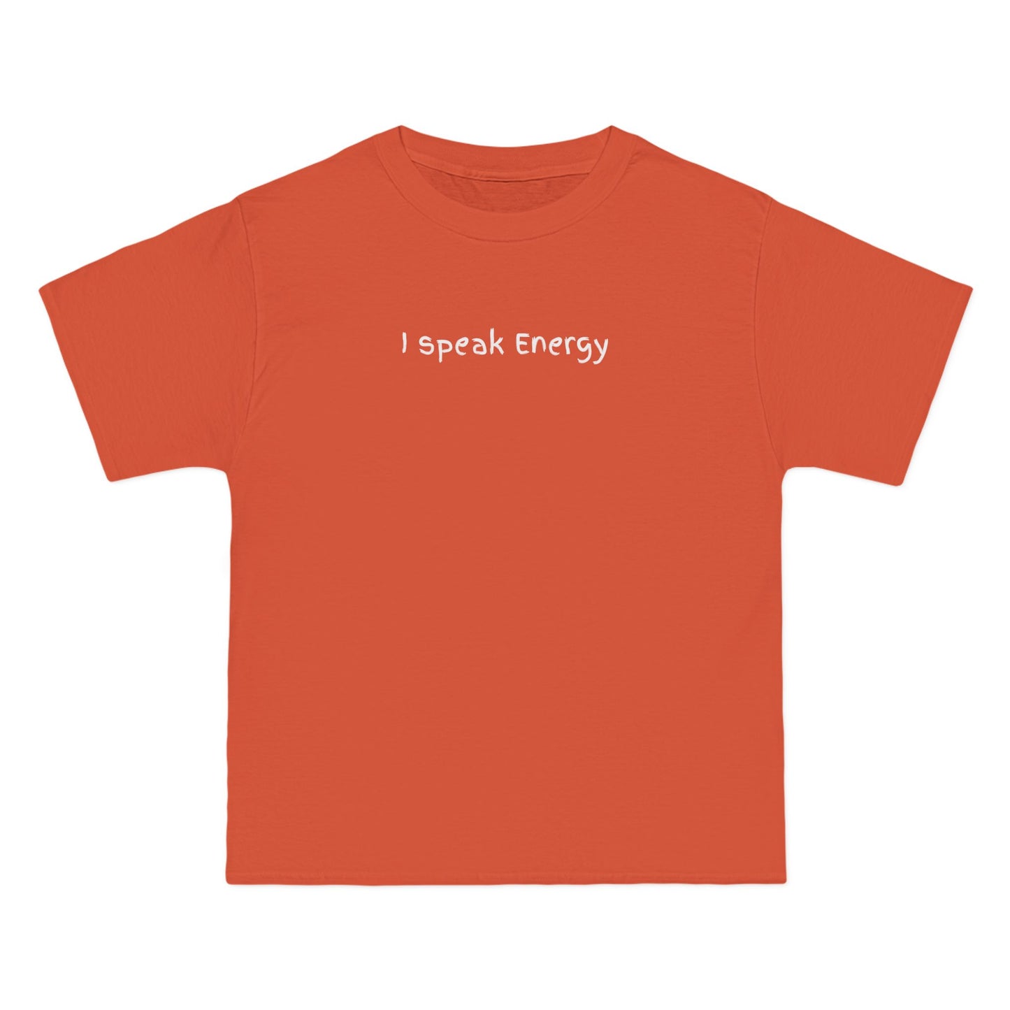 I Speak Energy T-Shirt – 100% Cotton Beefy-T®