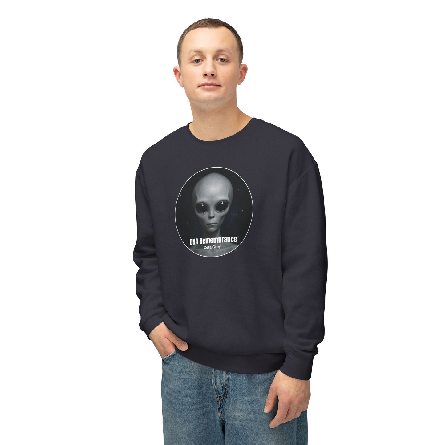 Zeta Grey ET Unisex Sweatshirt – 100% Cotton
