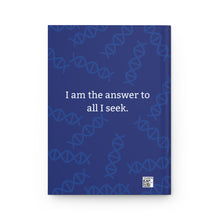 Indigo Hardcover Journal with Spiritual Message